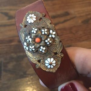 Made in the Deep South brown vintage cuff